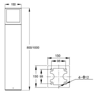 LED Lawn Light L6208 model