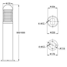 Load image into Gallery viewer, LED Lawn Light L6217 model