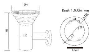Solar LED Lawn Light PV-G004 model