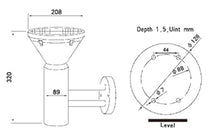 Load image into Gallery viewer, Solar LED Lawn Light PV-G015 model