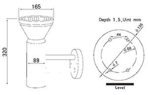 Solar LED Lawn Light PV-G016 model