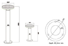 Load image into Gallery viewer, Solar LED Lawn Light PV-G017 model
