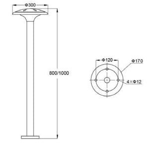 LED Lawn Light L6219 model