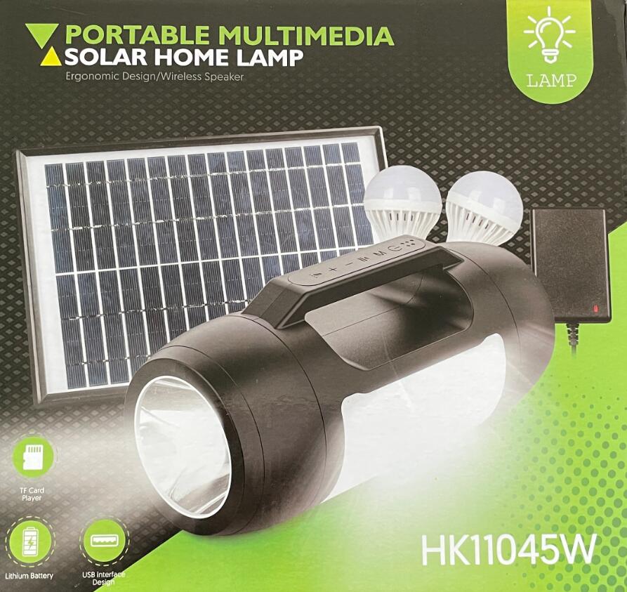 Portable Multimedia Solar Home Lamp