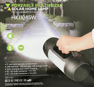 Portable Multimedia Solar Home Lamp