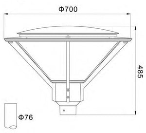 LED Garden Light T-07606 Model