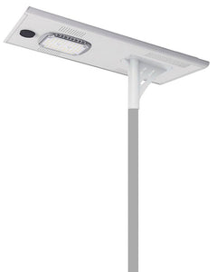 All in one solar LED street light with bluetooth cellphone App Smart remote control