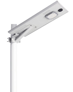 All in one solar LED street light with bluetooth cellphone App Smart remote control