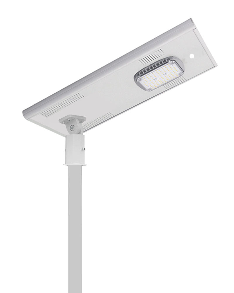 All in one solar LED street light with bluetooth cellphone App Smart remote control