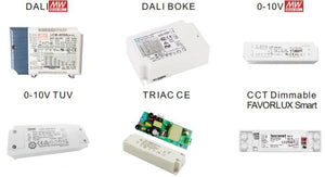 Dali/Triac/0-10V/Color-Dim LED Panel Lights