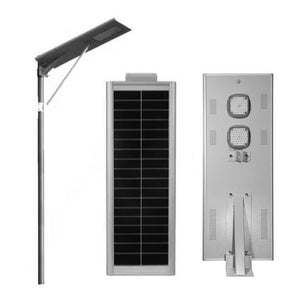 All in one solar LED street light with bluetooth cellphone App Smart remote control